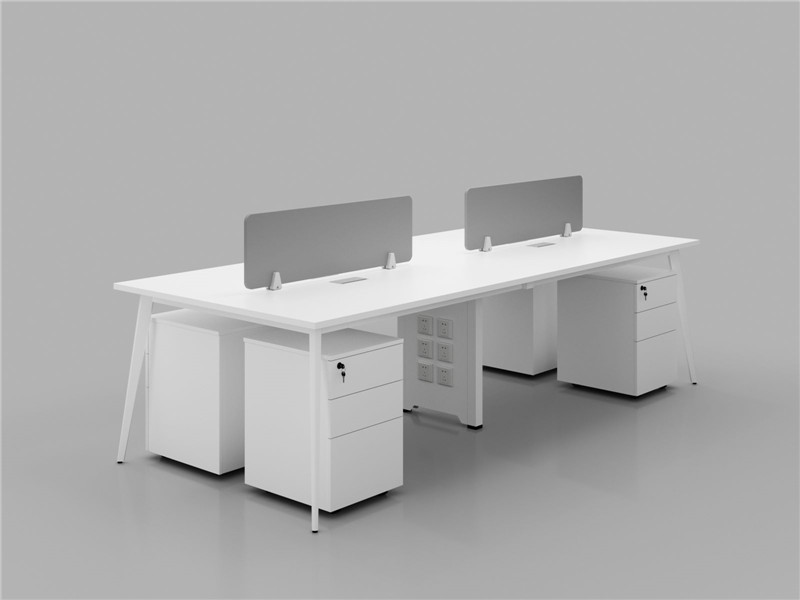 开放式办公工位