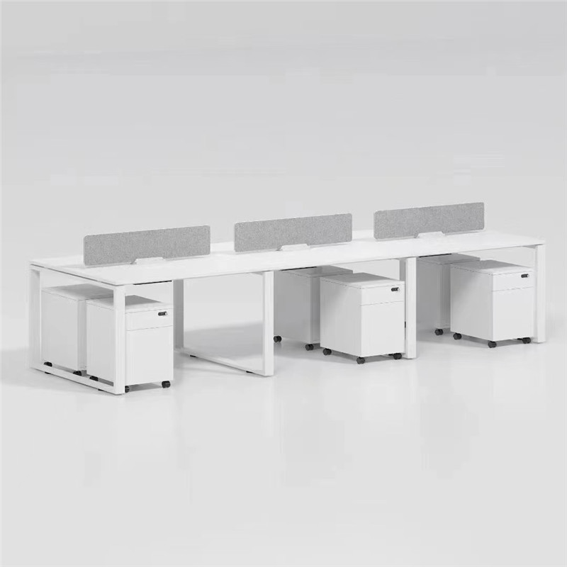 开放式办公工位